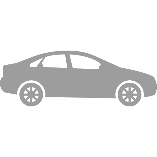 Icono silueta de vehículo gris